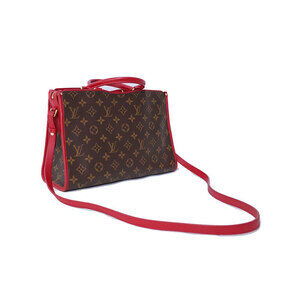 Louis Vuitton Monogram Leather Brown Bag Popincourt
